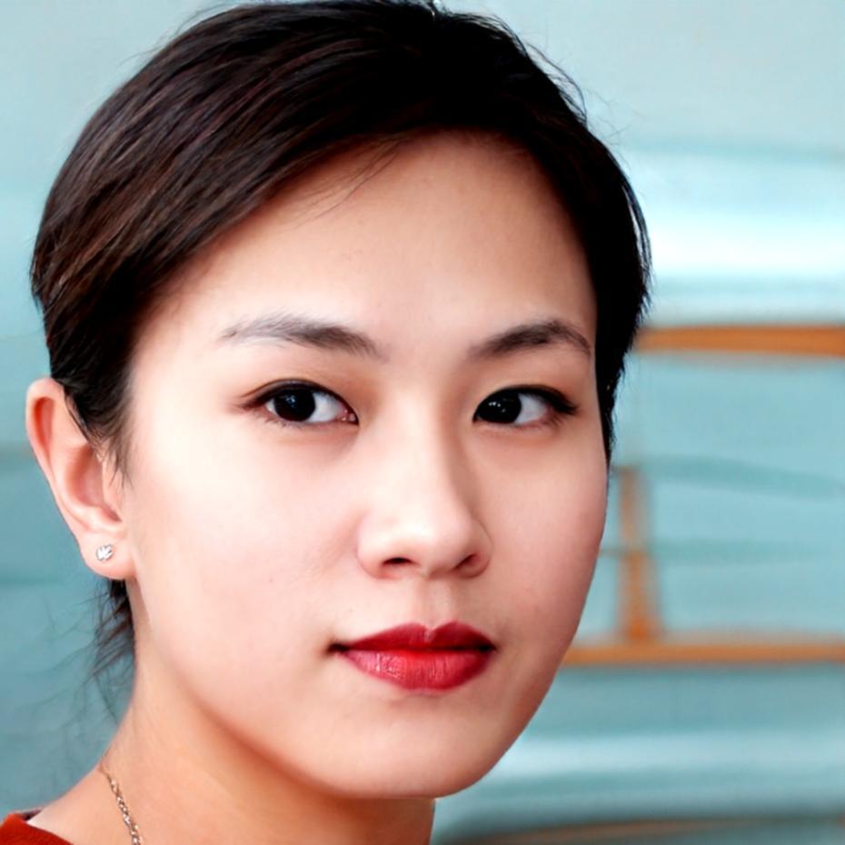 Portrait of Eira Whitlock, founder of specialty food import business